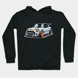 Mini GP Cartoon White Hoodie